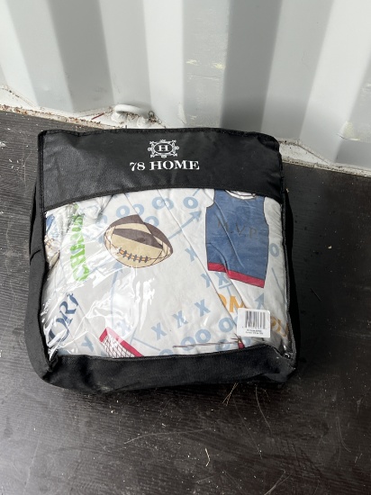 Children's sports themed comforter