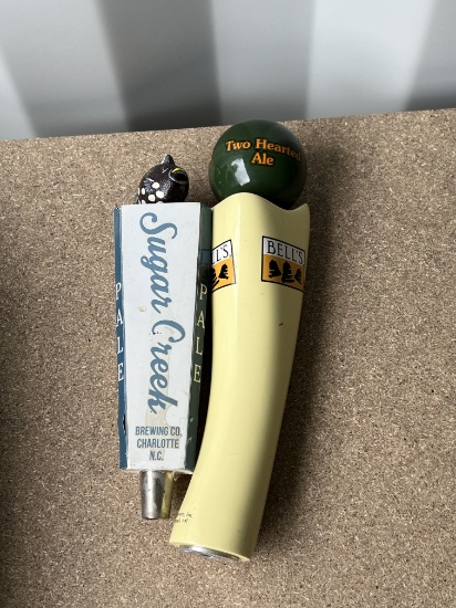 Sugar creek and Two hearted ale - beer taps