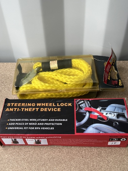 Steering Wheel Lock Anti-Theft Device JB-309