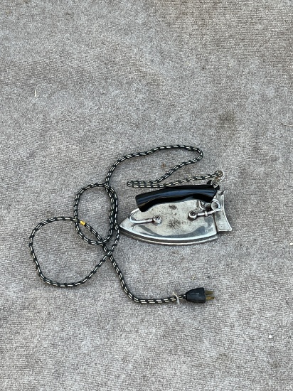 Vintage Electric Iron - Used Condition