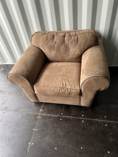 Comfortable Brown Armchair - Used Condition