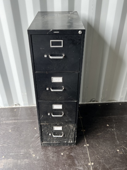 Used HON 4-Drawer Vertical Filing Cabinet