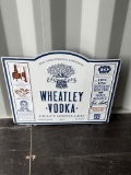 Wheatley Vodka Sign Used Wheatley 750 ml