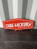 Olde Hickory Brewery Metal Sign