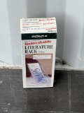 deflect-o Unbreakable Literature Rack Desktop