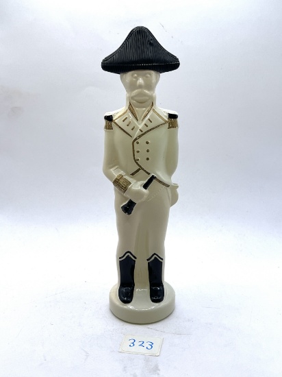 White soldier with some liquid Avon bottle