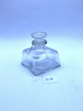 Clear Avon bottle