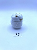 Little white bird Avon bottle