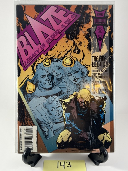 Blaze Legacy of Blood Issue 4 Marvel Comics