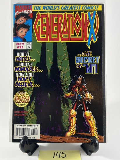 Generation X #31 Comic Book -  Marvel Comics - October 1997