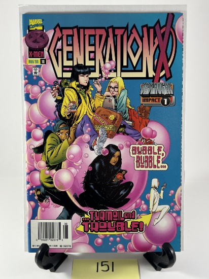 Generation X Issue 18 Comic Book    Marvel Comics August 1996