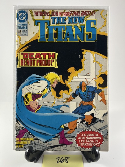 The New Titans #83 Comic Book  DC Comics 1992