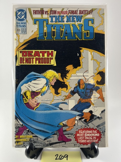 The New Titans #83 Comic Book DC