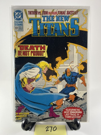 The New Titans #83 Comic Book - DC