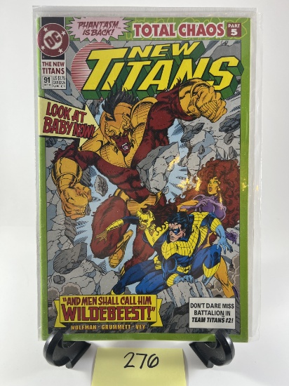 New Titans #91 Comic Book  DC