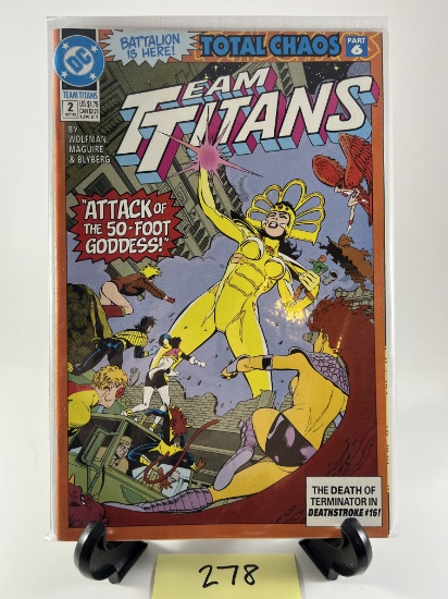 Team Titans #2 Comic Book DC Total Chaos Part 6