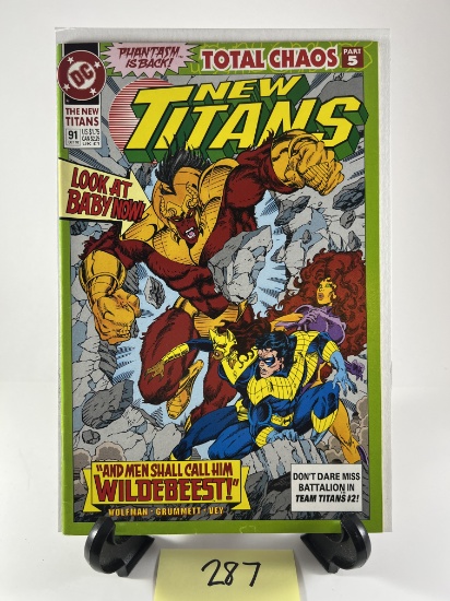 New Titans #91 Comic Book  DC Comics