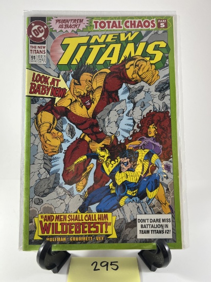 New Titans Comic Issue 91  DC