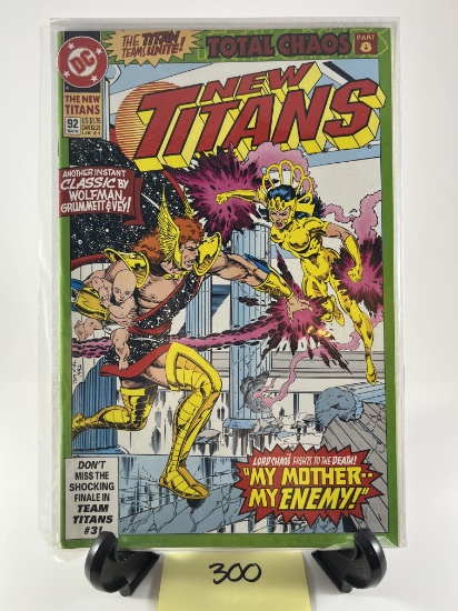 New Titans #92 Comic -  - DC Comics