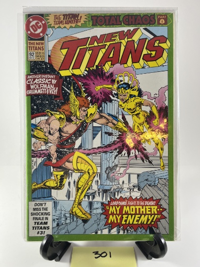 New Titans Issue #92 DC Comic