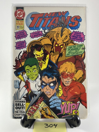 New Titans Vol 1 #93  DC Comics