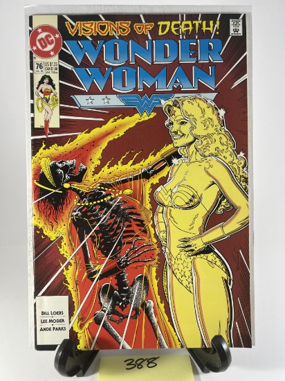 Wonder Woman Comic Book Issue #76 Visions of Death by DC Comics