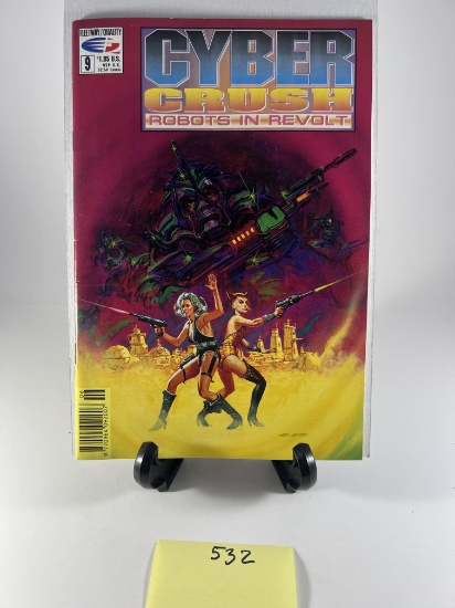 Cyber Crush: Robots in Revolt #9  Fleetway/Quality