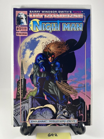 Ultraverse Night Man Rune #1 Marvel Comics