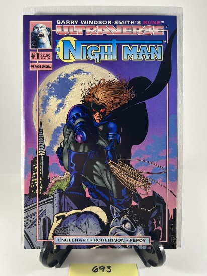 Ultraverse The Night Man #1  Englehart Robertson Pepoy