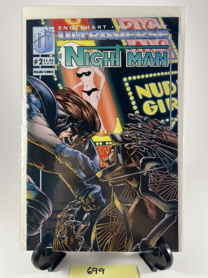 Night Man UltraVerse #2  Malibu Comics