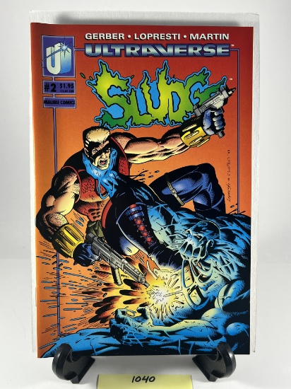 Sludge #2  Malibu Comics Ultraverse