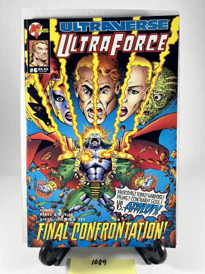 Ultraverse UltraForce Issue #6 Final Confrontation  Malibu Comics
