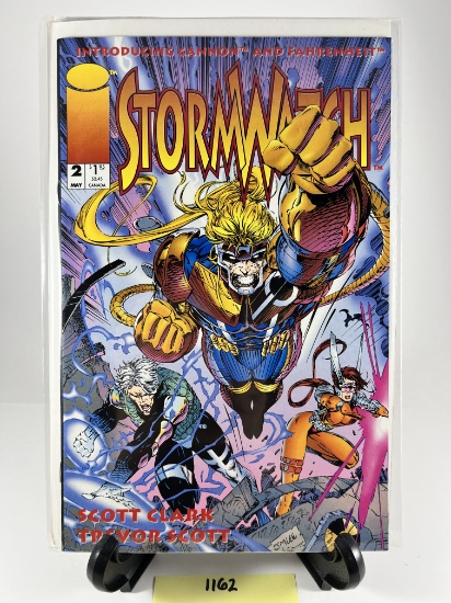 Comic Book  Stormwatch Issue 2 by Scott Clark and Trevor Scott