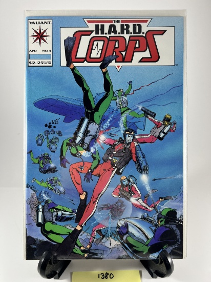 Comic Book Valiant The H.A.R.D. Corps No. 4 April
