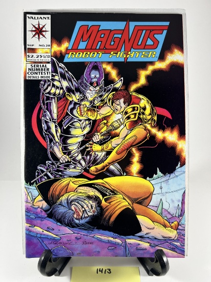 Magnus Robot Fighter Comic No 28  Valiant 1993
