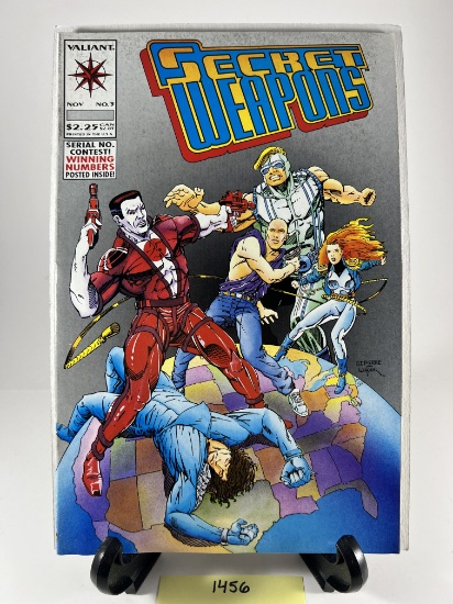 Secret Weapons Issue No. 3 Comic Book  Valiant Comics