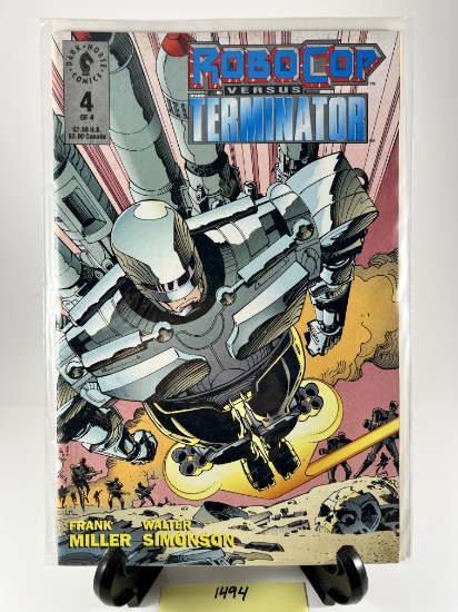 Robocop Versus The Terminator Comic Book Issue 4 of 4  Dark Horse Comics