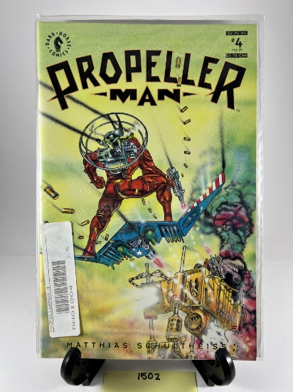 Propeller Man Issue #4  Dark Horse Comics Matthias Schultheiss