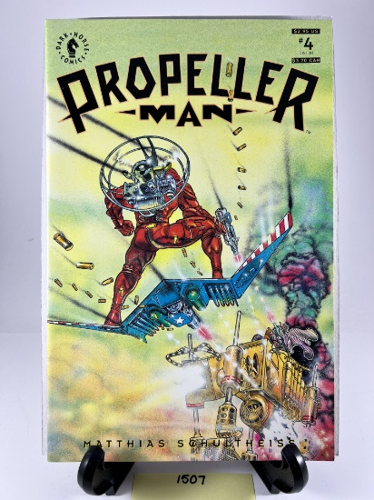 Propeller Man #4  Dark Horse Comics Matthias Schultheiss