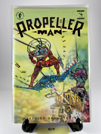 Propeller Man Comic Book Issue 4  Dark Horse Comics