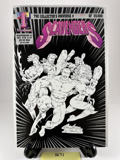 Scavengers #1 Publisher: Triumphant Comics