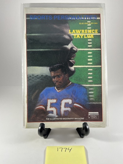 Sports Personalities Lawrence Taylor Comic  Personality Comics