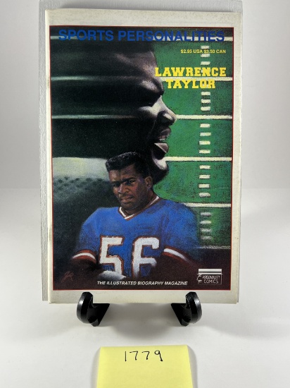 Sports Personalities Lawrence Taylor Comic  Personality Comics