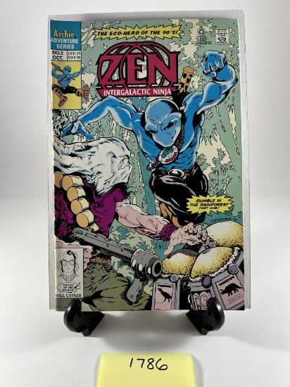Zen Intergalactic Ninja Issue No. 2 October 1992 Archie Adventure Series