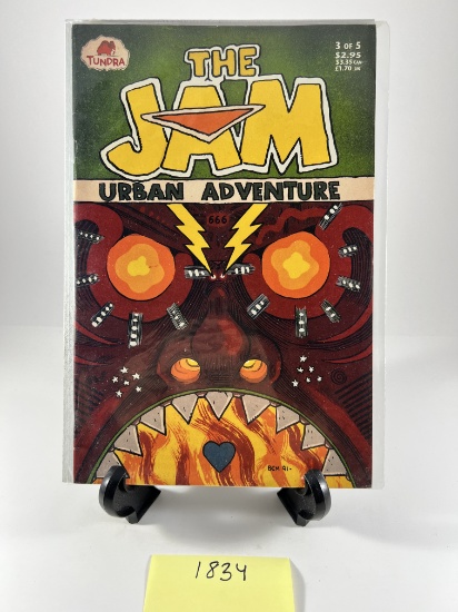 The Jam Urban Adventure Comic 3 of 5  Tundra Publishing 1991
