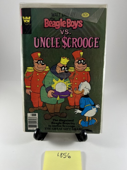 Walt Disney's The Beagle Boys vs. Uncle Scrooge Comic  Whitman 1856