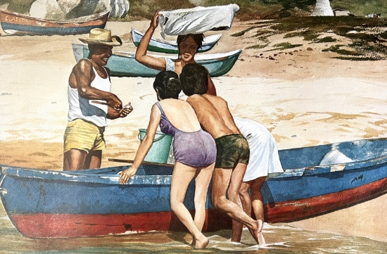 "Clam Fisherman" -  William Nelson