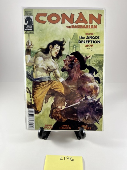 Conan the Barbarian #5 The Argos Deception Part 2 Comic -  - Dark Horse Comics