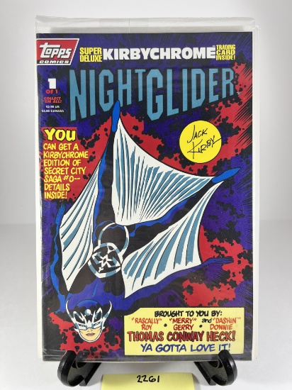 Nightglider #1 (Topps Super Deluxe Kirbychrome) - Topps Comics