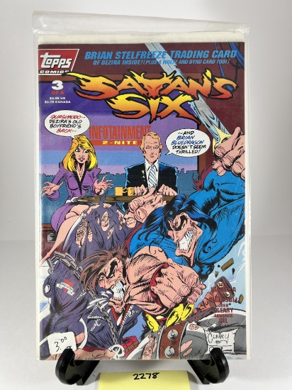 Satan's Six #3 of 4 Infotainment - Topps Comics